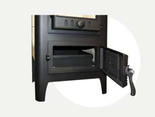 Чугунный камин со стеклом Бавария Оптима Чугун с плитой фото в Барановичах