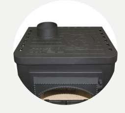 Чугунный камин Бавария Оптима Чугун с плитой фото в Барановичах