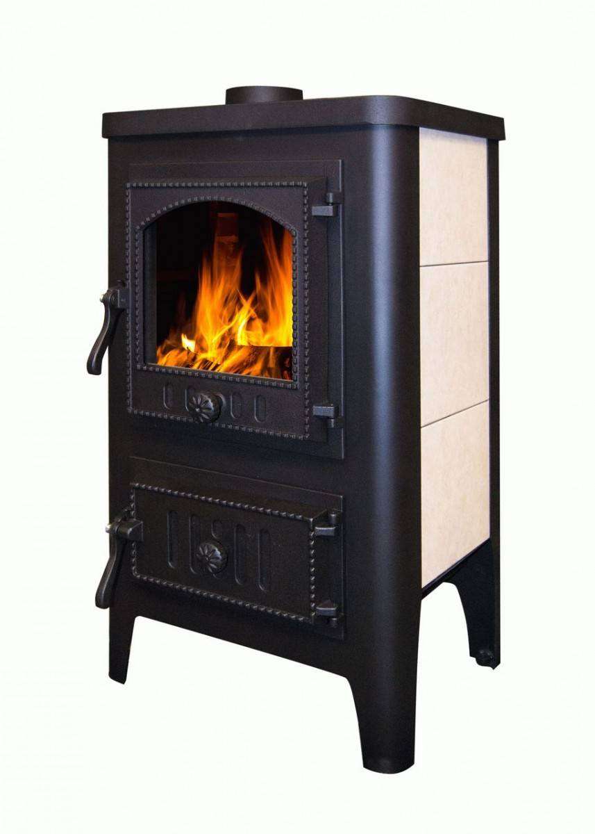 Печь-камин Бавария Оптима Чугун с плитой Амазонка бай фото в Барановичах