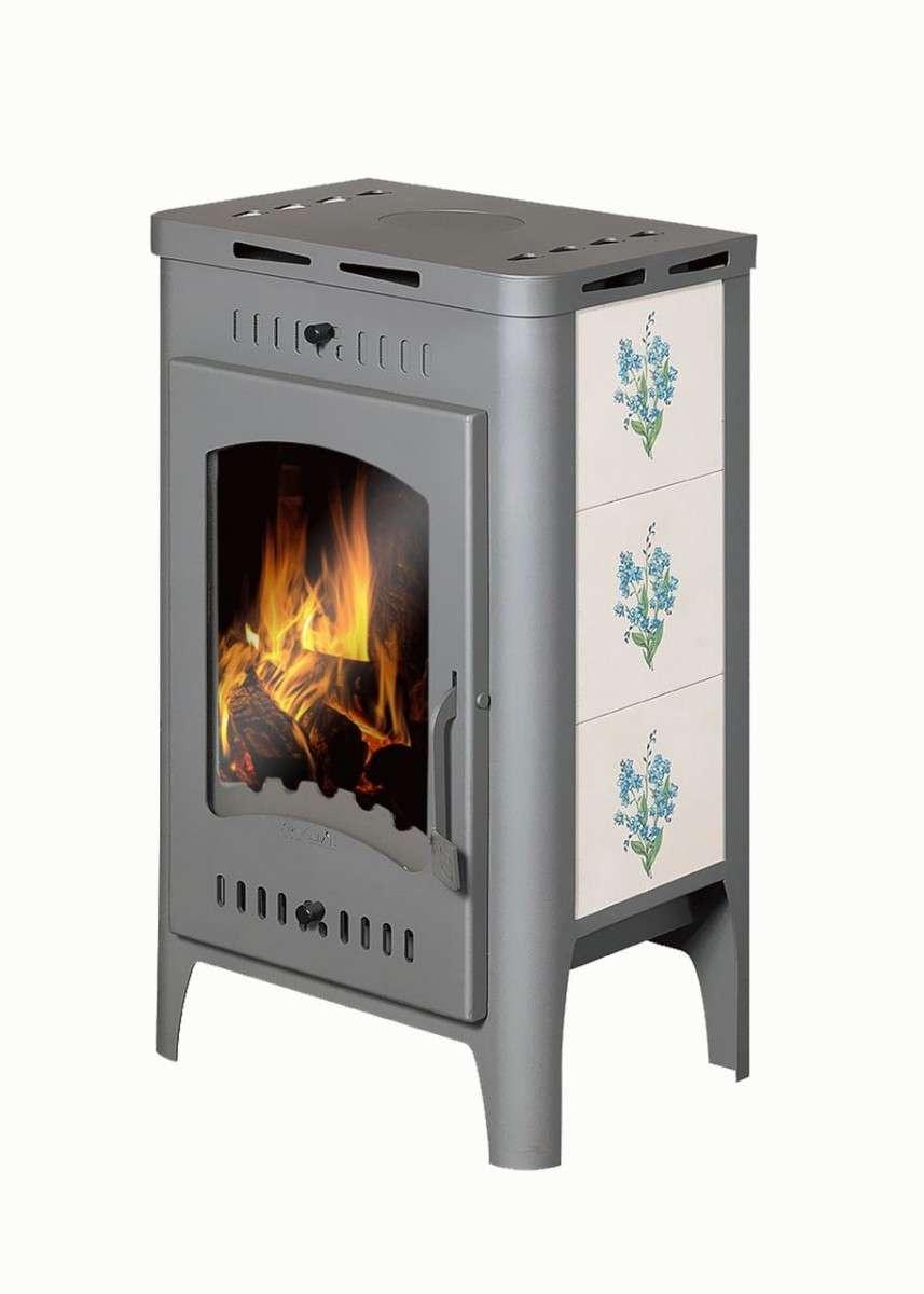 Печь-камин Бавария Оптима Незабудка Амазонка бай фото Печь-камин Бавария Оптима Незабудка купить в Барановичах