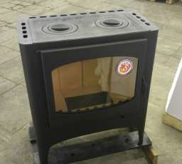 Печь камин БАВАРИЯ ЭКО С ПЛИТОЙ две конфорки для дома и дачи фото в Барановичах