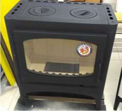 Недорогой камин Бавария Эко с плитой 2 конфорки фото в Барановичах