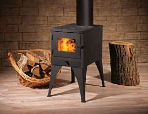 Небольшая печь-мангал с плитой Кельн-Турбо фото в интерьере в Барановичах