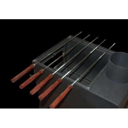 Небольшая печь-мангал с плитой Кельн-Турбо фото в Барановичах