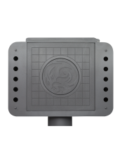 Стальной камин БАВАРИЯ ЭКО с плитой одна конфорка фото в Барановичах