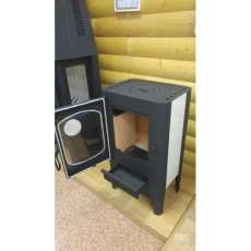 Печь-камин БАВАРИЯ ЭКО с плитой одна конфорка фото в Барановичах