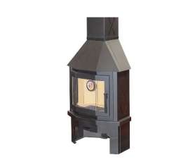 Камин Мюнхен угловой чёрный купить в Барановичах