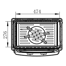 Купить Печь-камин NORDflam Breno в интерьере в Барановичах Амазонка бай фото в Барановичах