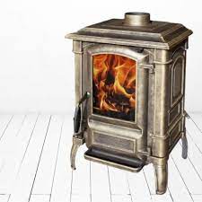 Печь-камин чугунный FireWay Bruno патина медь Амазонка бай фото в Барановичах