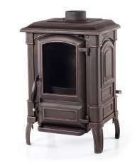 Печь-камин чугунный FireWay Bruno патина медь Амазонка бай фото в Барановичах