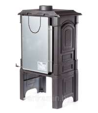 Печь-камин чугунный FireWay Bruno II чёрный Амазонка бай фото в Барановичах