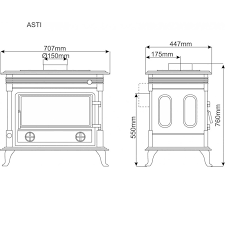 Купить Печь-камин NORDflam Asti в Барановичах Амазонка бай фото в Барановичах