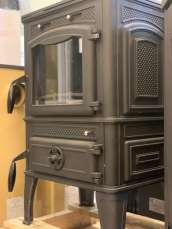 Печь-камин FireWay Dacha патина бронза в интерьере Амазонка бай фото в Барановичах