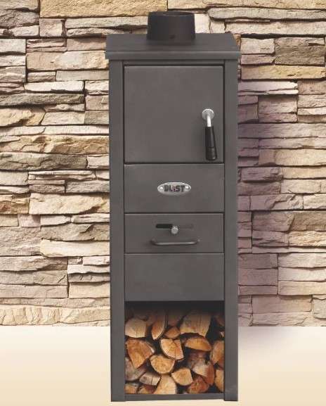 Печь-камин Blist Ekonomik LM стальная дверца фото в Барановичах