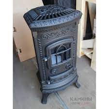 Купить Печь-камин NORDflam Plato patine чугун в Барановичах Амазонка бай фото в Барановичах