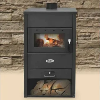 Печь-камин Blist B22 E с водяным контуром фото в Барановичах