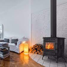 Купить Печь-камин Kawmet P3 (7.4 кВт) EKO в интерьере чугунный в Барановичах фото в Барановичах