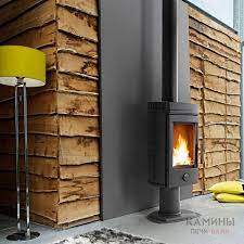 Печь-камин чугунный Invicta Mesnil в интерьере Амазонка бай фото в Барановичах