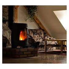 Печь-камин чугунный Invicta La Borne 2 в интерьере Амазонка бай фото в Барановичах