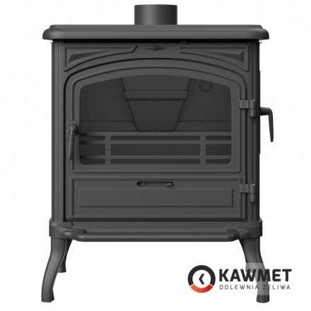 Купить Печь-камин KAWMET Premium EOS S13 (10 кВт) в интерьере чугунный в Барановичах фото в Барановичах