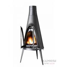 Печь-камин чугунный Invicta Pow-Wow в интерьере Амазонка бай фото в Барановичах