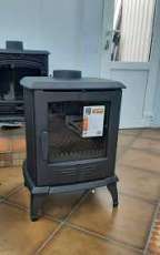 Купить Печь-камин Kawmet P8 в интерьере чугунный в Барановичах в Барановичах