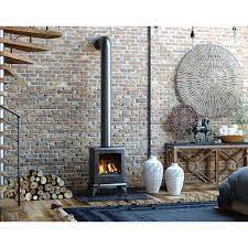 Купить Печь-камин Kawmet P8 в интерьере чугуннаыйв Барановичах в Барановичах