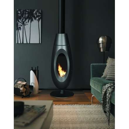 Печь-камин Invicta OVATIO в интерьере Амазонка бай фото в Барановичах