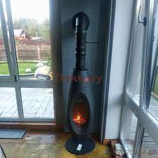 Печь-камин чугунный Invicta OVATIO в интерьере Амазонка бай фото в Барановичах