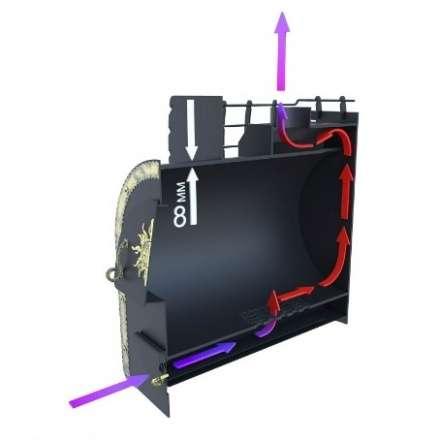 Отопительная печь Царь-печи Матрёшка малая 1 ЧДС в Барановичах