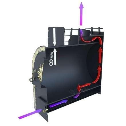 Отопительная печь Царь-печи Матрёшка большая 2 ЧДС в Барановичах