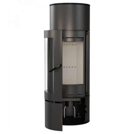 Купить Печь-камин Kratki Antares стальной в интерьере в Барановичах Амазонка бай фото в Барановичах