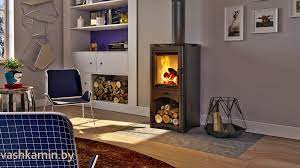 Купить Печь-камин Kratki Koza/K5/S/W стальной в интерьере в Барановичах Амазонка бай фото в Барановичах
