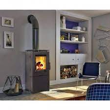 Купить Печь-камин Kratki Koza/K5/S/W стальной в интерьере в Барановичах Амазонка бай фото в Барановичах