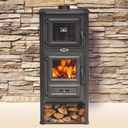 Печь-камин с духовкой Blist Ambasador R фото в Барановичах