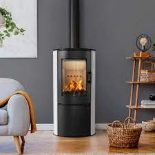 Купить Печь-камин Kratki Koza/AB/S/DR стальной в интерьере в Барановичах Амазонка бай фото в Барановичах