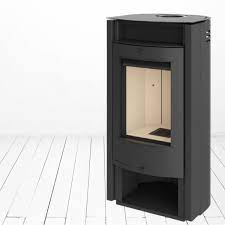 Купить Печь-камин KFD EWA в интерьере чугунная в Барановичах в Барановичах