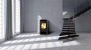 Купить Печь-камин KFD KASIA в интерьере чугунная в Барановичах в Барановичах