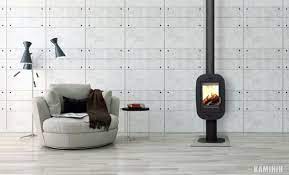 Купить Печь-камин KFD LIDIA в интерьере чугунная в Барановичах в Барановичах