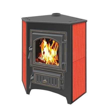 Печь-камин Везувий ПК-01 (270) угловой красный 9 кВт Амазонка бай фото Печь-камин Везувий ПК-01 (270) угловой красный 9 кВт купить в Барановичах