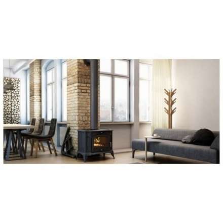 Купить Печь-камин Kratki Koza K9 в интерьере в Барановичах Амазонка бай фото в Барановичах