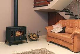 Купить Печь-камин Kratki Koza K8 в интерьере в Барановичах Амазонка бай фото в Барановичах