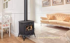 Купить Печь-камин Kratki Koza K6 в интерьере в Барановичах Амазонка бай фото в Барановичах