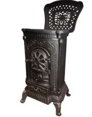 Чугунная печь-камин Амбра Eurokom фото в Барановичах