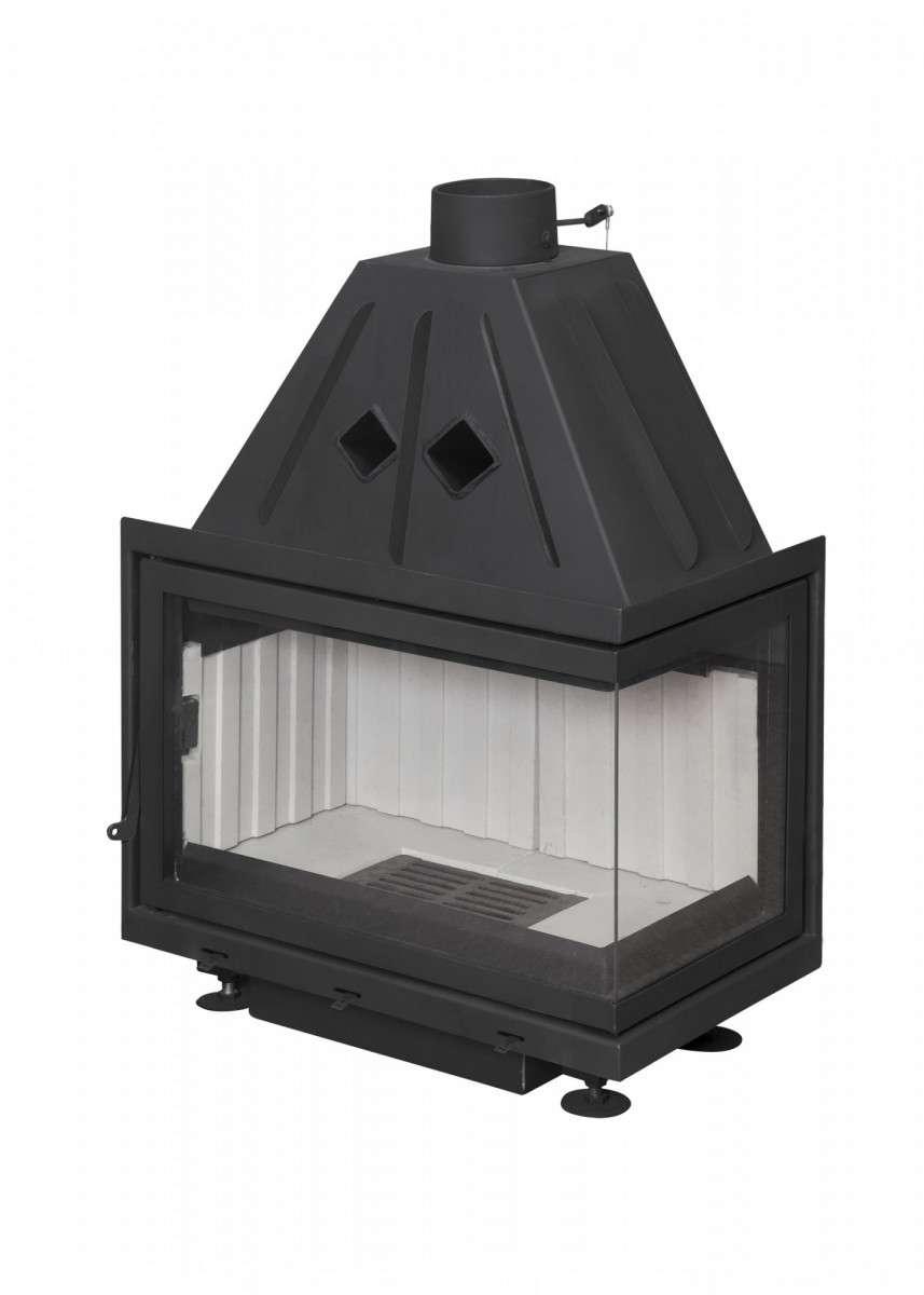 Каминная топка Экокамин Альфа 700 R два стекла правая купить в Барановичах