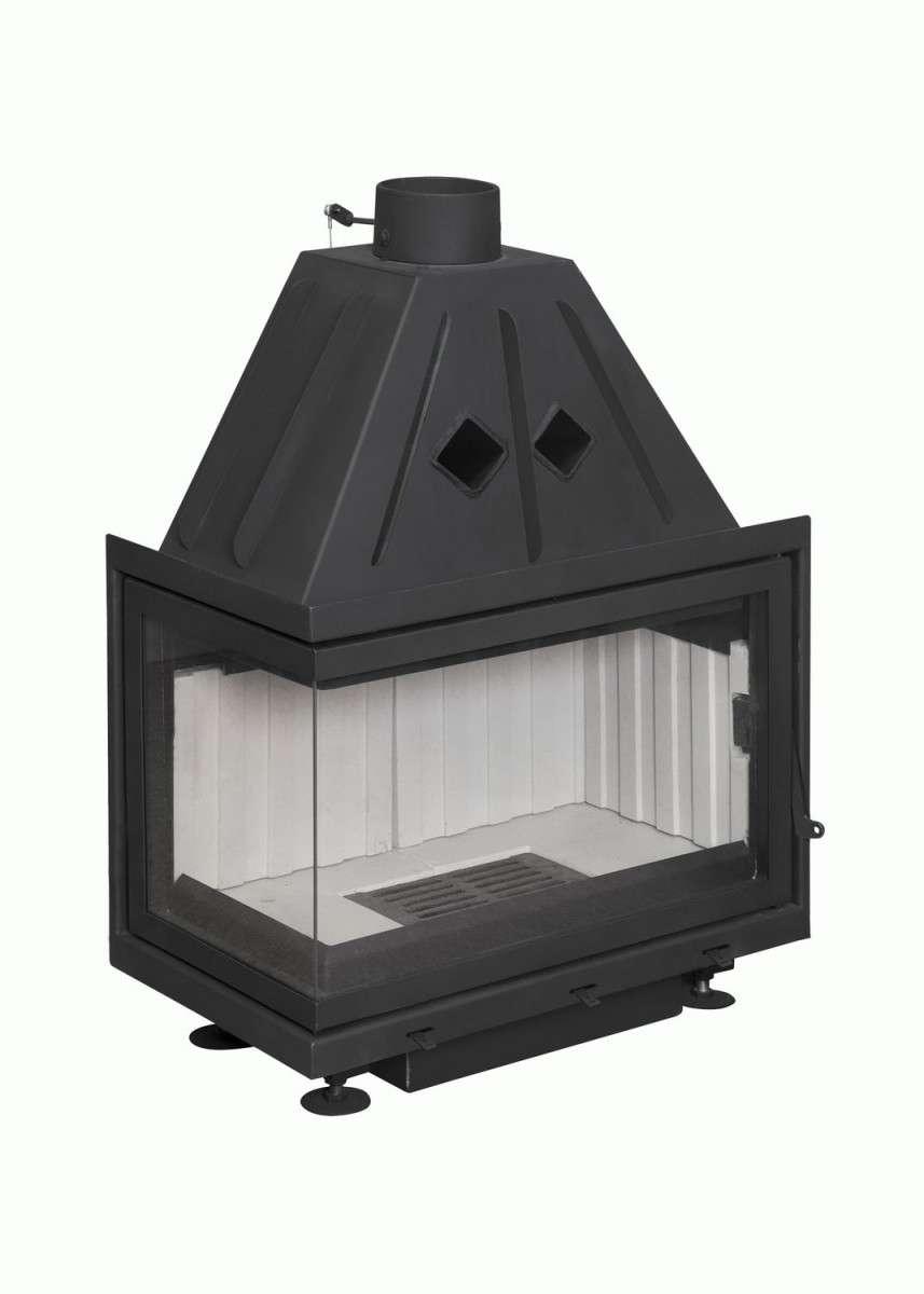 Каминная топка Экокамин Альфа 700 L два стекла левая купить в Барановичах