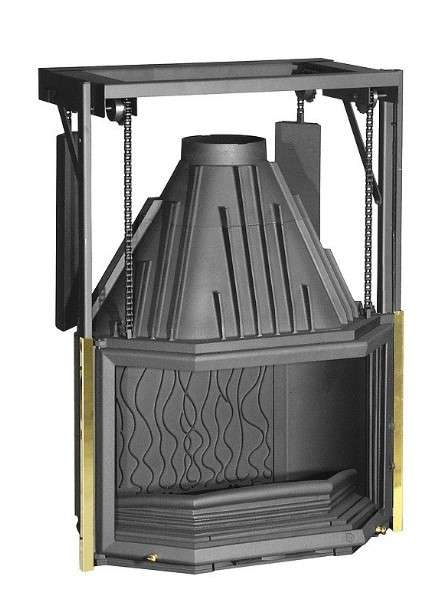 Каминная топка Invicta Prismatic 850 с подъёмом Амазонка бай фото в Барановичах