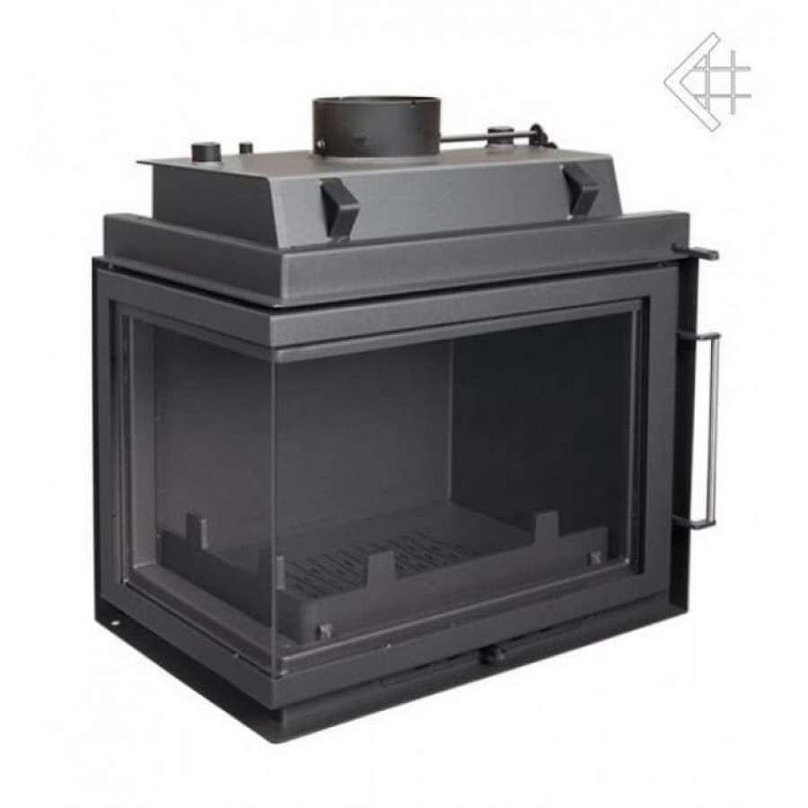 Каминная топка Kratki Maja/PW/BL/12/BS/W (угловое стекло слева, змеевик) Амазонка бай фото в Барановичах