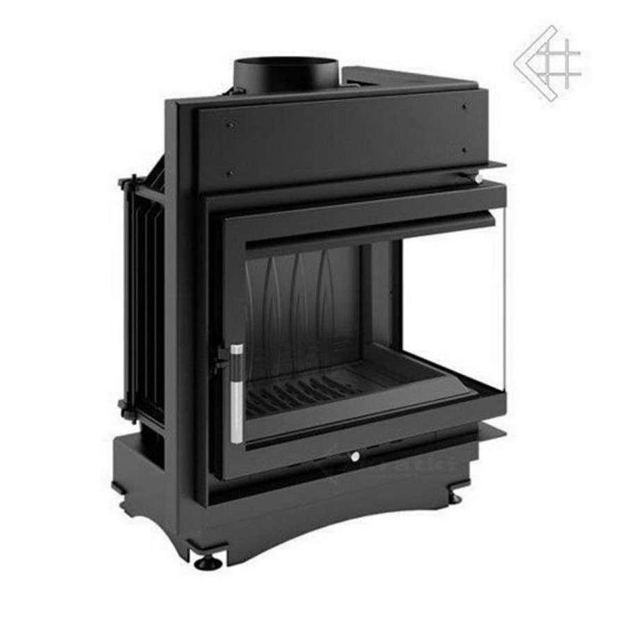 Каминная топка Kratki Maja/P/BS (угловое стекло справа) Амазонка бай фото в Барановичах