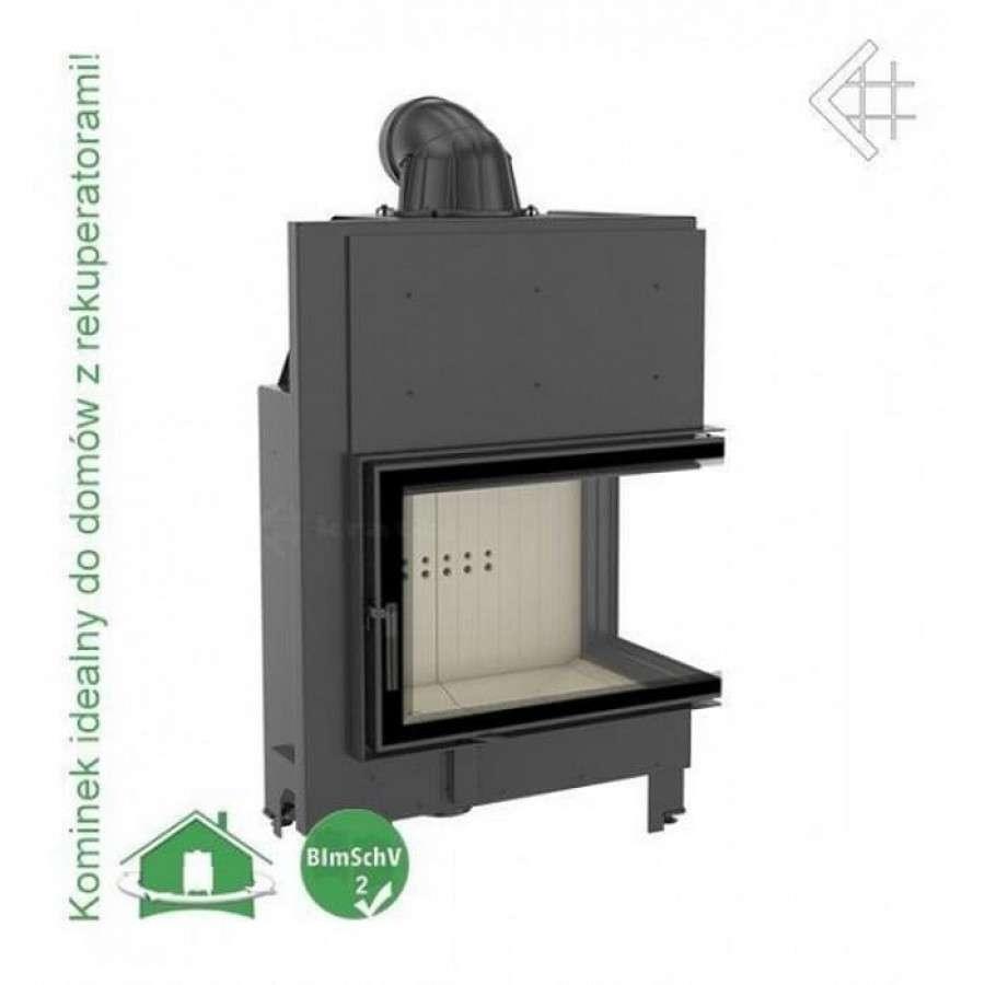 Каминная топка Kratki MBA/P/BS (угловое стекло справа) Амазонка бай фото в Барановичах